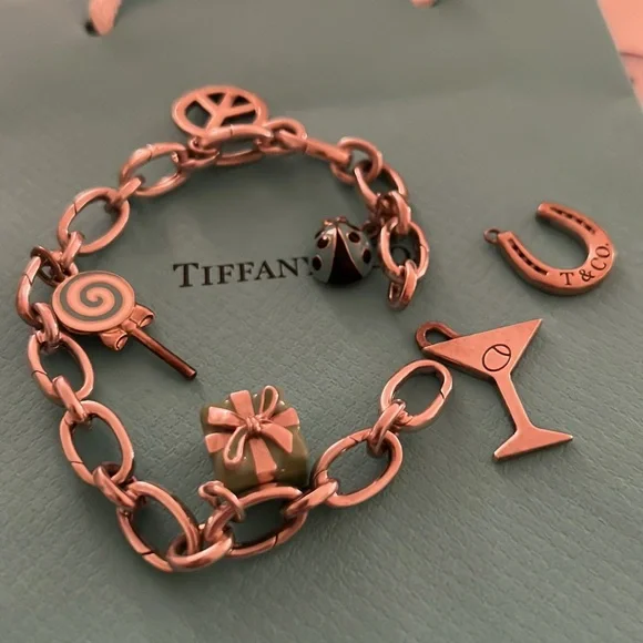 Tiffany & Co. Bracelet with Charms - Picture 2 of 3